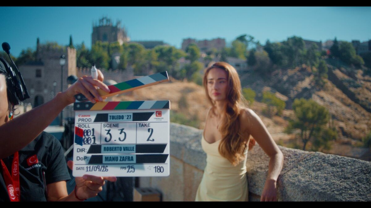 Los ganadores del Premio Goya, Carlos y Roberto Valle ruedan el spot turístico de Toledo 2027