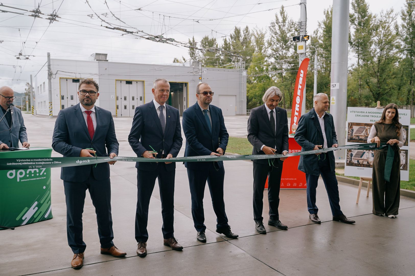 Žilina má nové depo pre trolejbusy. Investícia presiahla 36 miliónov eur