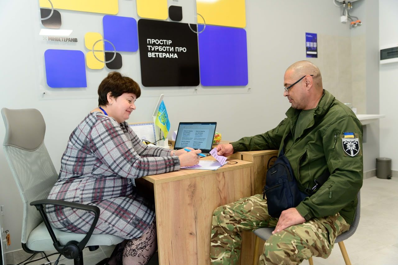 Розбудова ветеранської інфраструктури триває: на Запоріжжі відкрили перший Простір турботи про ветеранів та ветеранок