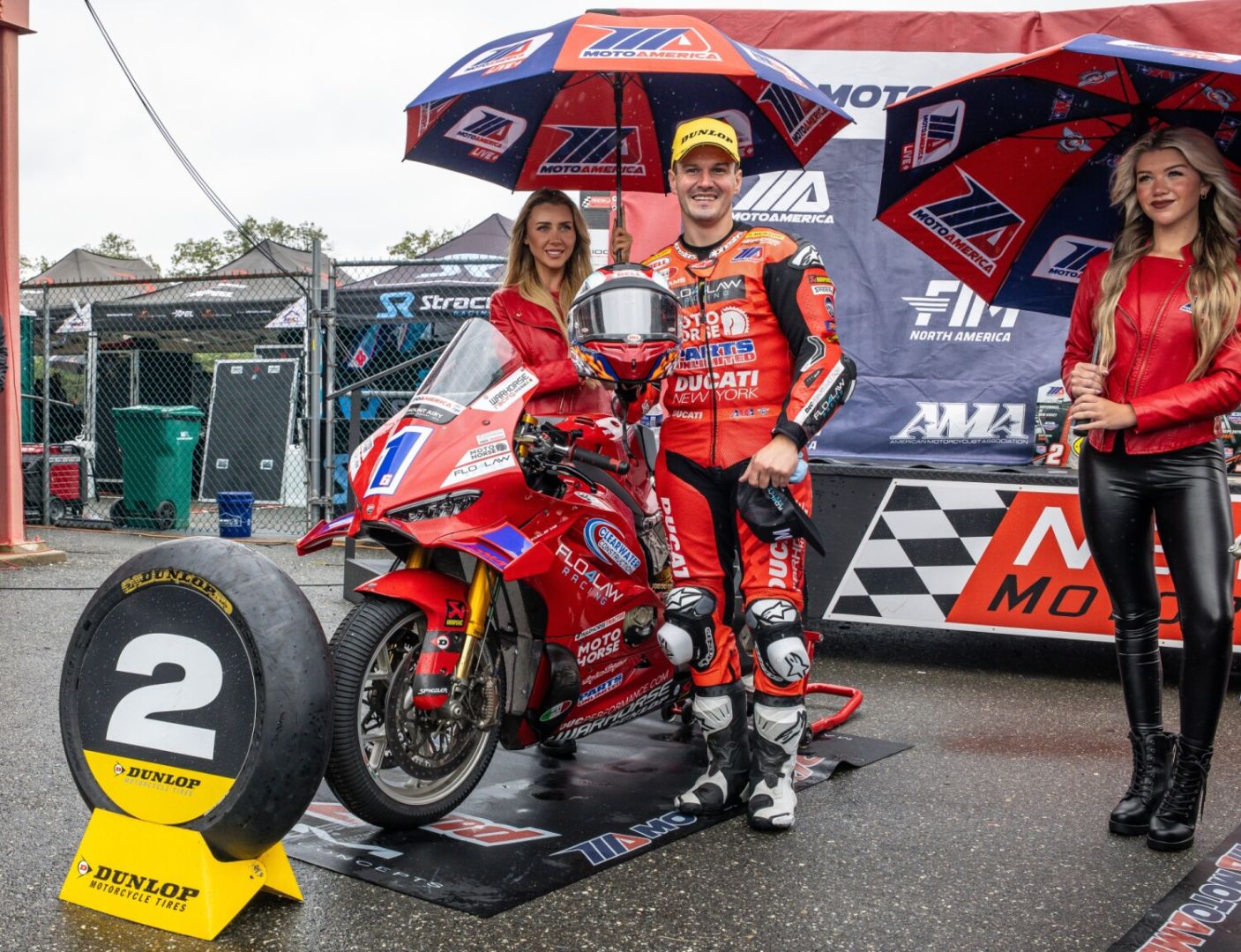 Beaubier and Smith Score Superbike Podiums as Ducati Sweeps 2026 MotoAmerica Supersport Championship Podium