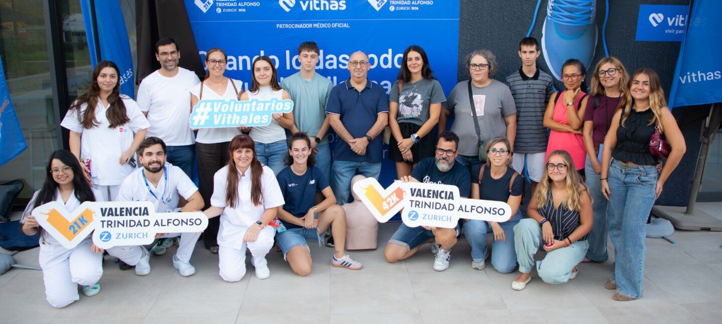 Vithas inicia la formación en RCP del voluntariado del Medio Maratón y Maratón Valencia Trinidad Alfonso Zurich 2026