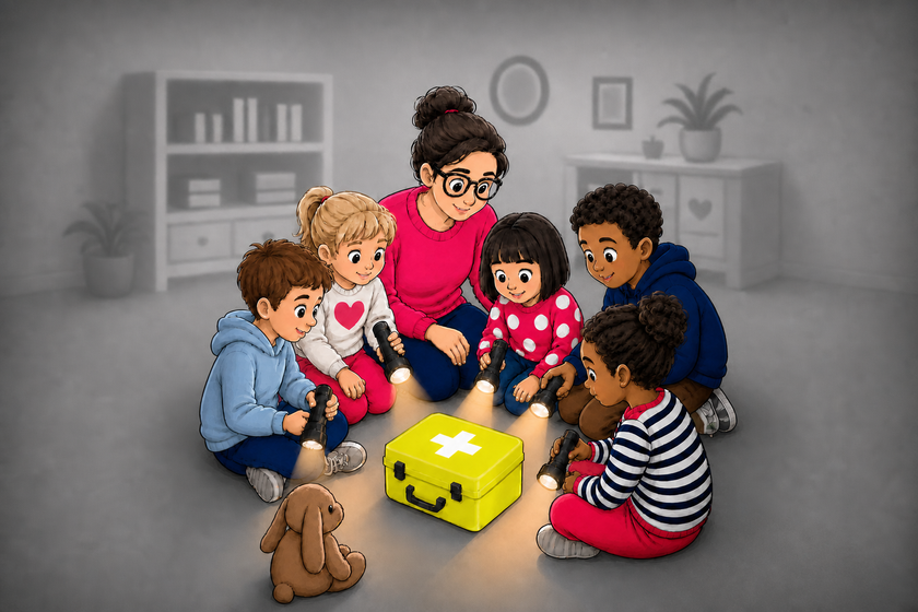 Sicherheit und Erste Hilfe für Kinder