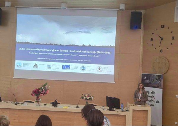 Modelowanie klimatu na konferencji w Łodzi