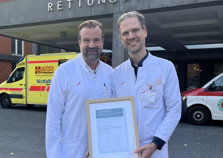 Vivantes Klinikum im Friedrichshain als erstes Orthoplastisches Zentrum im Großraum Berlin zertifiziert