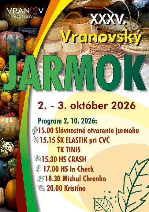 XXXV. Vranovský jarmok