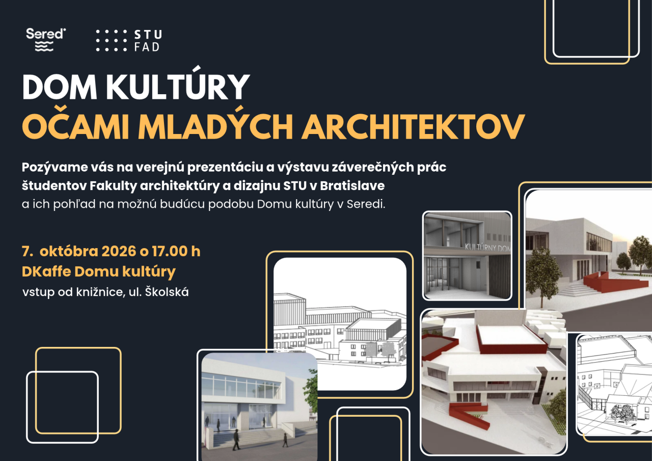 Dom kultúry odhalí svoj potenciál v návrhoch mladých architektov