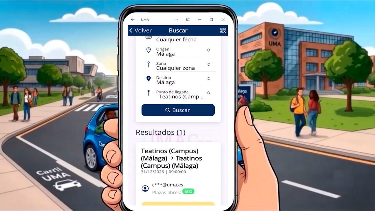 Nace 'UMACar', la plataforma para promover el uso compartido de vehículos