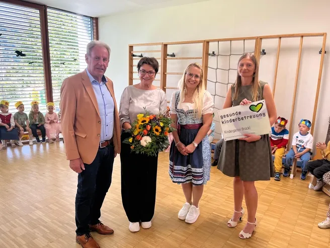 „Gesunde Kinderbetreuung“: Kindergarten Brückl setzt auf „Rundum fit“