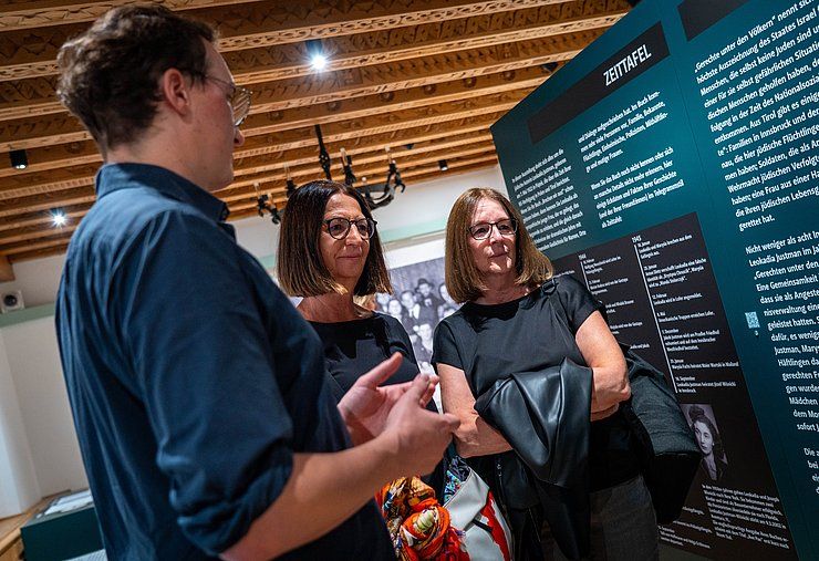Leokadia bei der „ORF-Lange Nacht der Museen“ im Landhaus