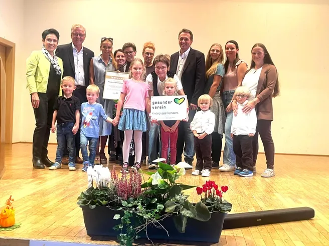„Gesunder Verein“: Arnoldsteiner „Frechdachse“ wurden ausgezeichnet