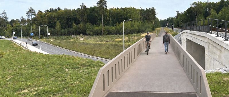 Kladno propojí rozdělené části města: Pomůže nová lávka i rozsáhlý projekt cyklostezek