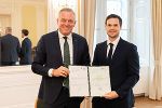 LH Kunasek vereidigte fünf neue Ziviltechniker