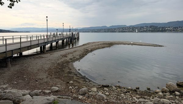 Trockenheit in der Schweiz: Seen erreichen historische Tiefstände