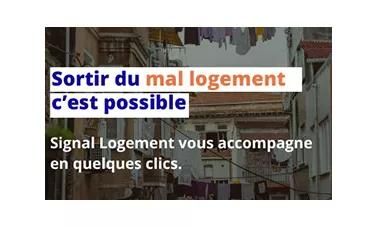 Signalez vos problèmes de mal logement en quelques clics !