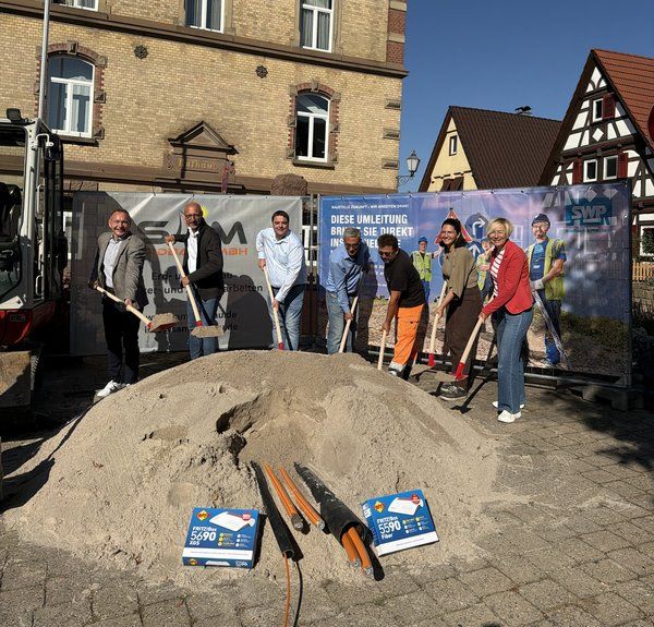 Startschuss für die digitale Zukunft: Glasfaserausbau in Ölbronn-Dürrn beginnt