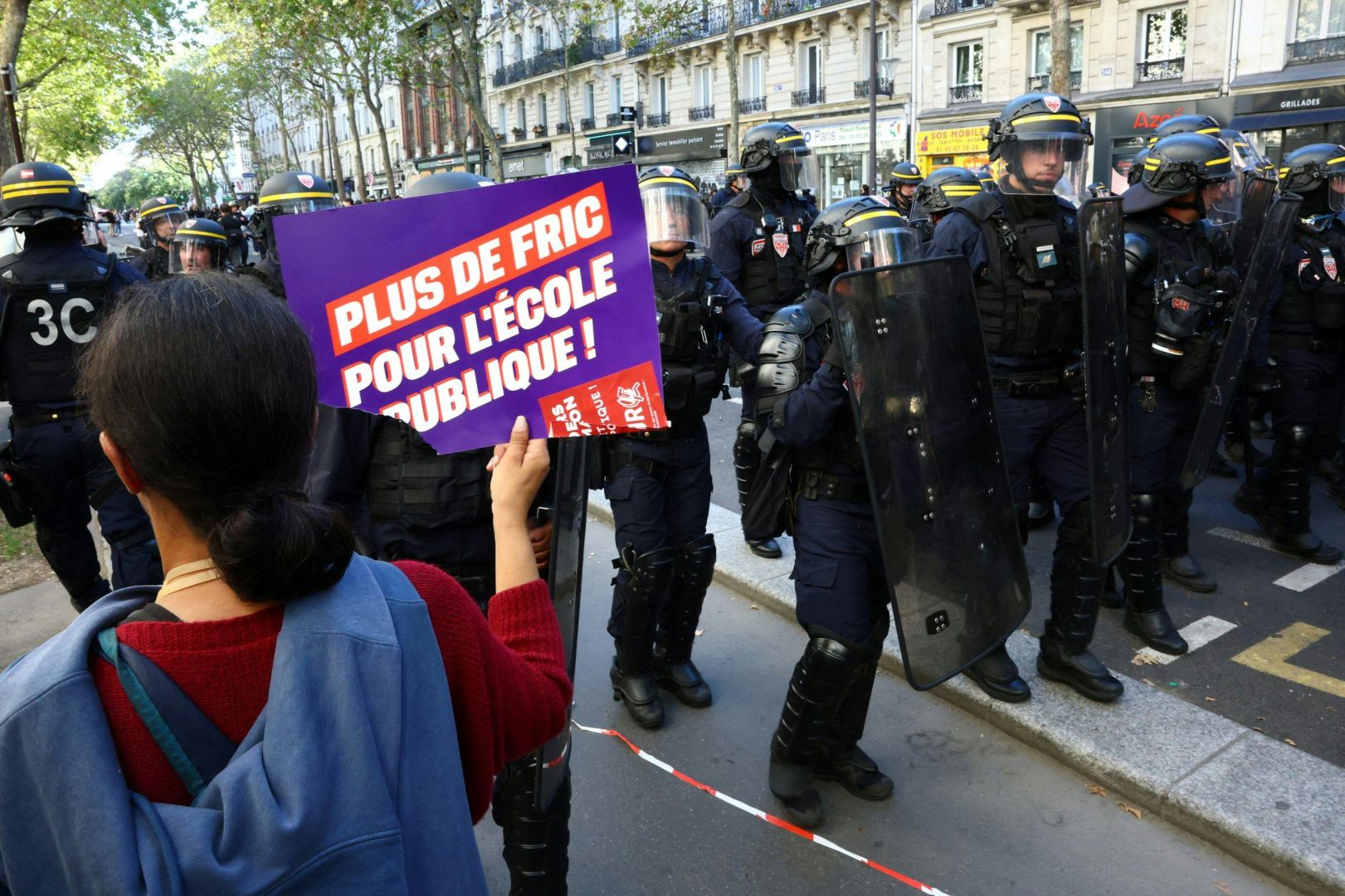 Franse scholieren moeten veilig kunnen demonstreren