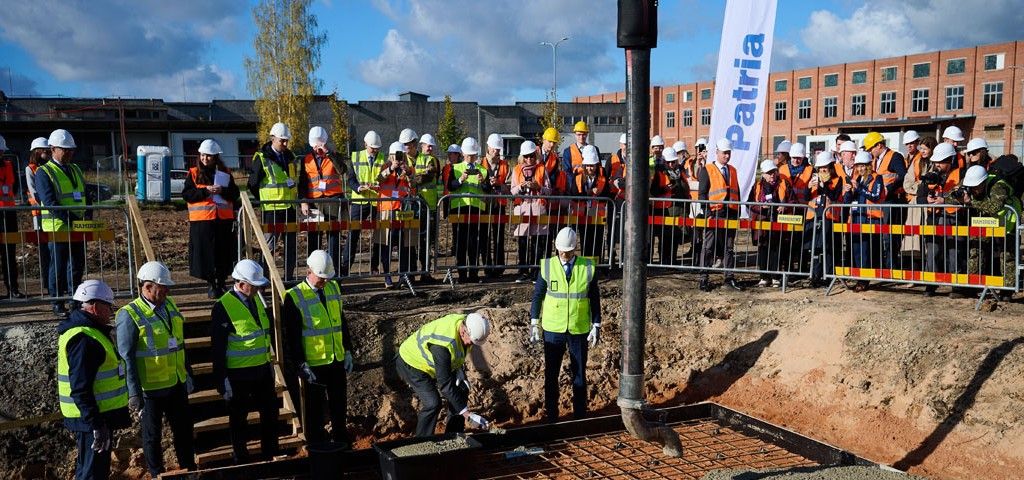 Patria expands its Valmiera production facility in Latvia