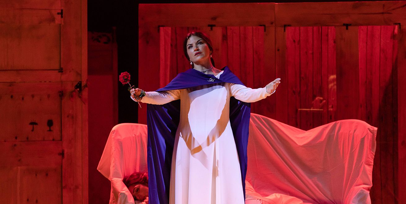 El espectáculo «María Callas, Sfogato» propone en la Temporada de Abonos de clásica del Teatro Afundación un viaje íntimo por la leyenda de la diva del bel canto