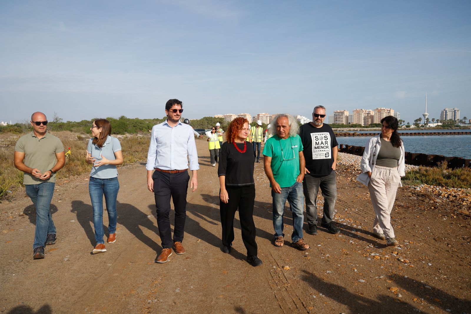 El MITECO comienza los trabajos previos para la retirada de Puerto Mayor y la recuperación ambiental de la Caleta del Estacio (San Javier, Murcia)