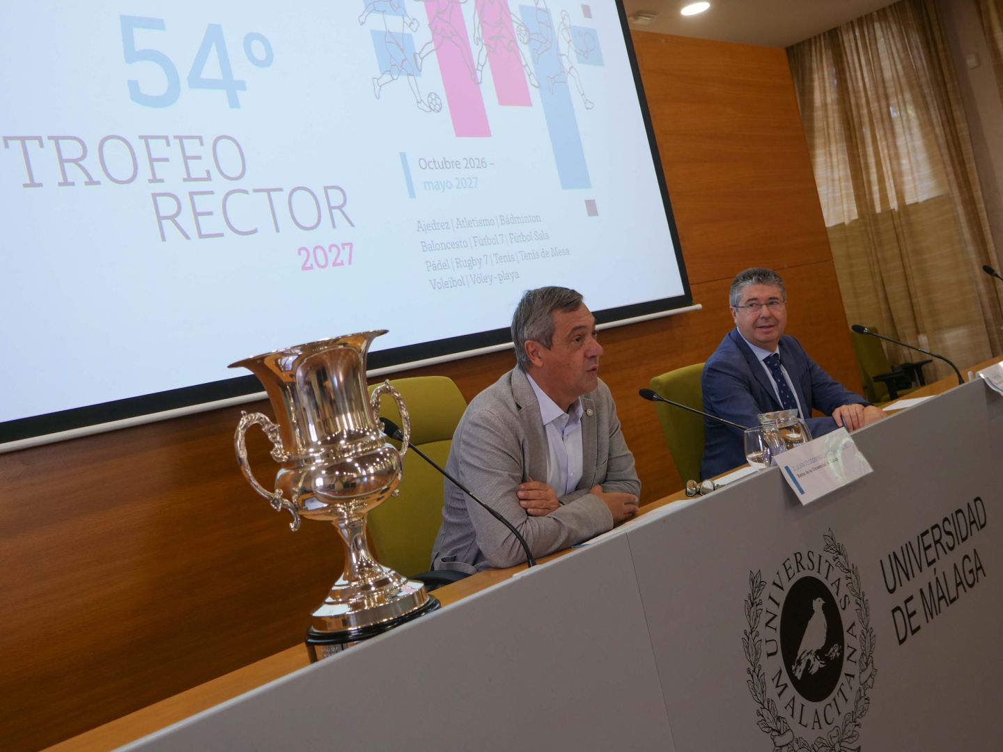 Presentan la 54.ª edición del Trofeo Rector