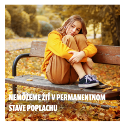 Nemôžeme žiť v permanentnom stave poplachu