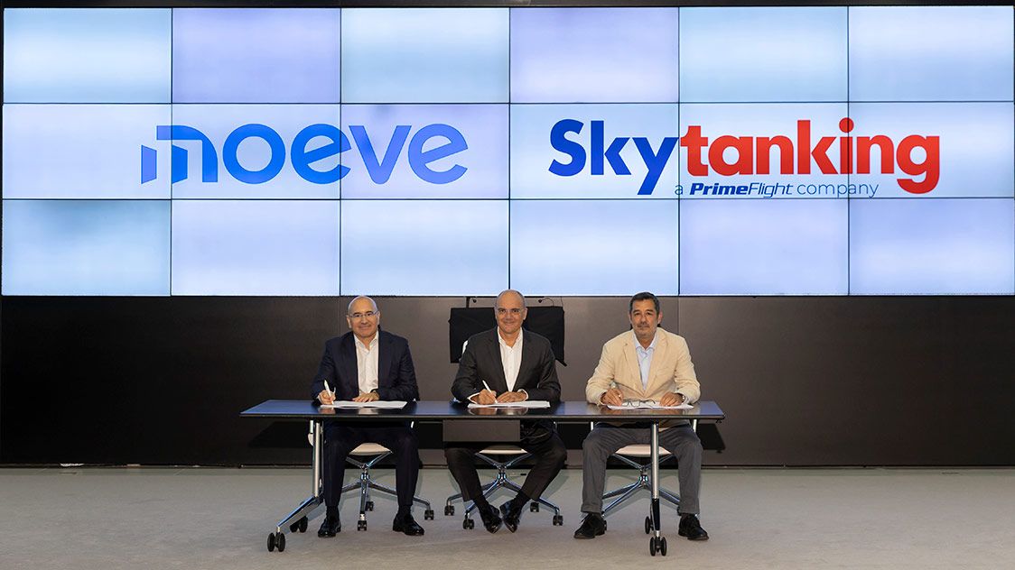Moeve sella una alianza estratégica con Skytanking para acelerar el crecimiento de los servicios de suministro en aeropuertos españoles