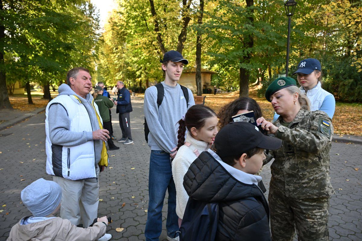 У Стрийському парку розповіли більше про службу прикордонників