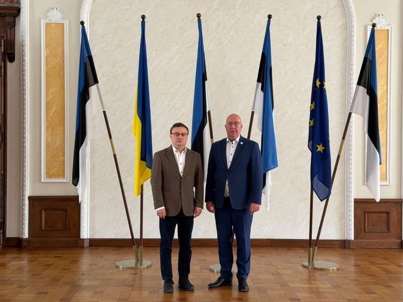 Підтримка України та розвиток міжмуніципального партнерства: українська делегація провела низку зустрічей із представниками парламенту та органів місцевого самоврядування Естонії