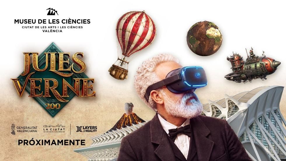 El Museu de les Ciències prepara una nueva exposición inmersiva sobre Julio Verne