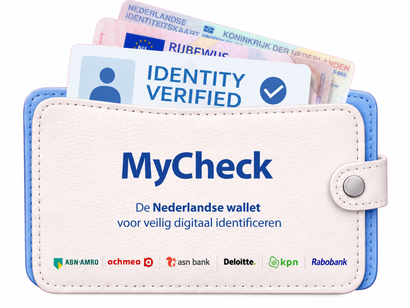 Bedrijfsleven ontwikkelt met MyCheck een onafhankelijke digitale identiteitswallet