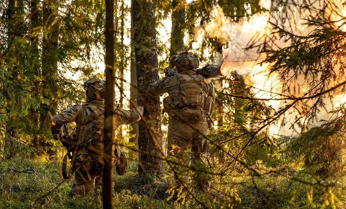 Dansk kampbataljon træner hurtig indsættelse med NATO-brigade