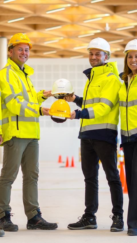 Koninklijke Heijmans tot en met 2030 vaste bouwpartner Eindhoven Airport