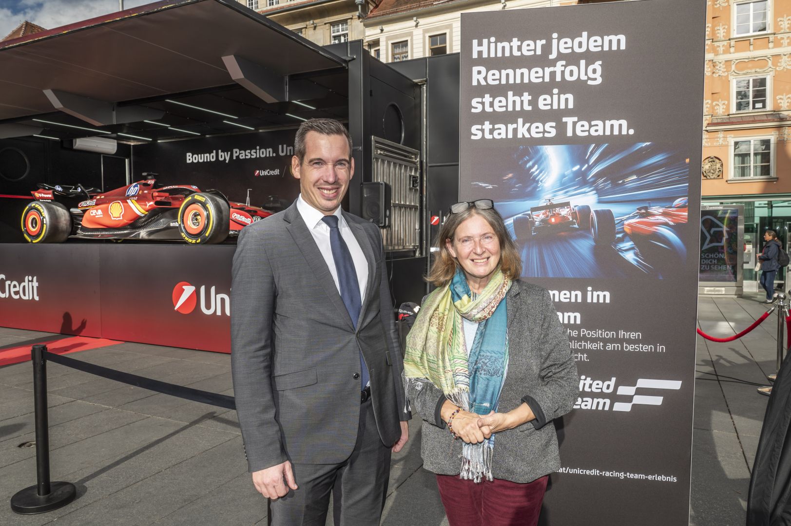 Ferrari-Roadshow macht Halt in Graz