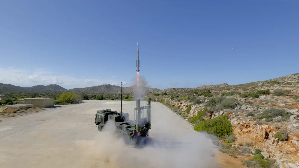 IRIS-T SLM passes system certification: Diehl Defence demonstrates excellence in tactical firing exercise