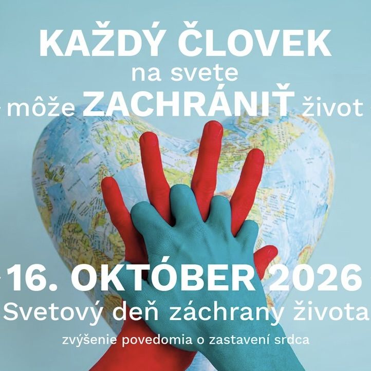 Svetový deň záchrany života: Zachrániť život môže každý