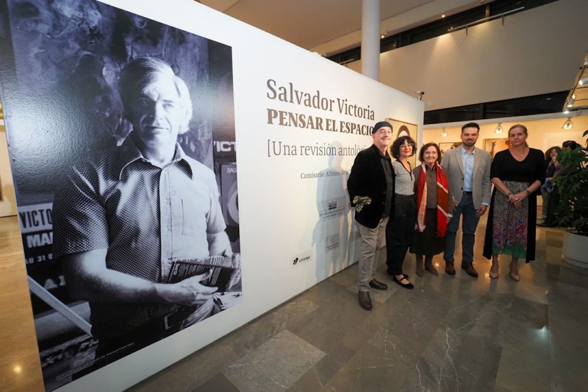 La sala de exposiciones de Unicaja en Albacete acoge la muestra ‘Salvador Victoria. Pensar el espacio’