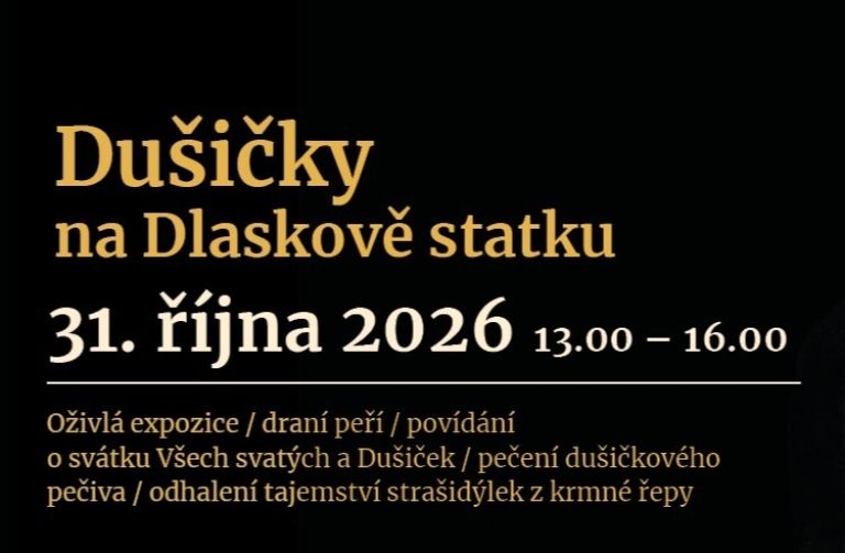 Dlaskův statek připomene dušičkové tradice. Nabídne draní peří i pečení.