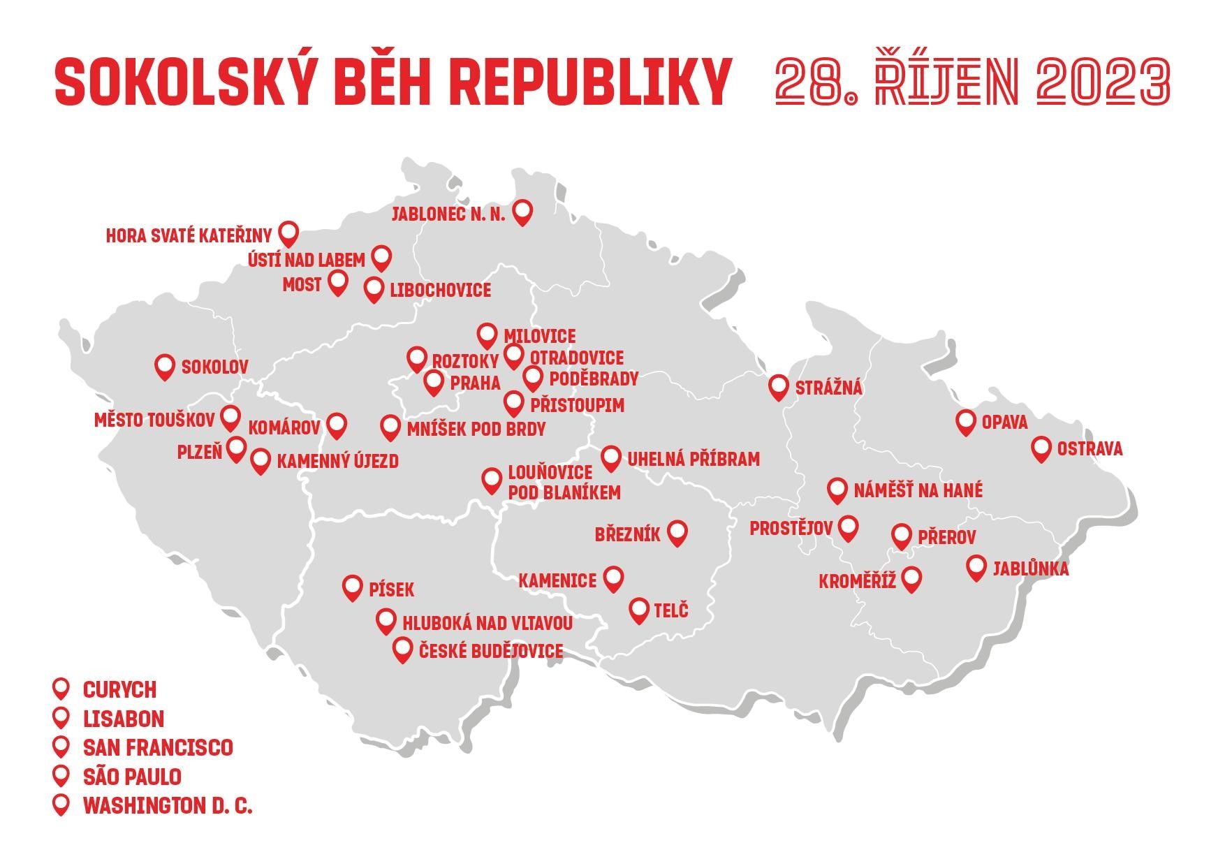 Silou lví, vzletem sokolím! Sokolský běh republiky spustil registrace běžců