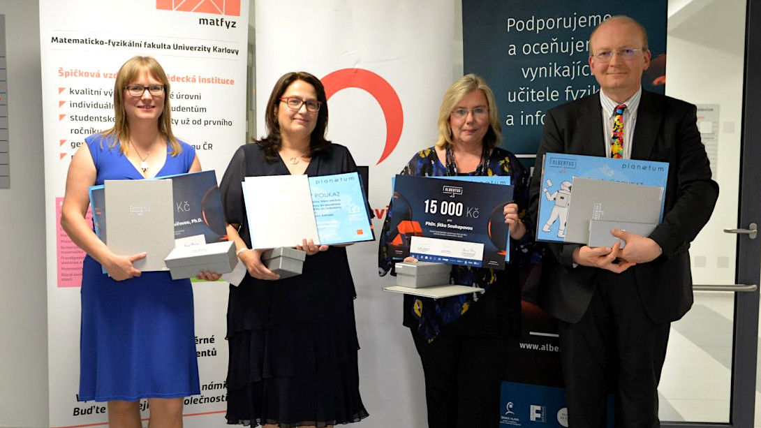 Albertus ocenil čtveřici mimořádných pedagogů