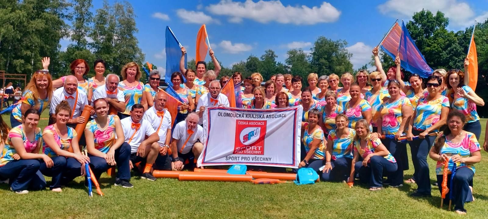 Generálka hromadné skladby ČASPV pro Světovou gymnaestrádu v Amsterdamu