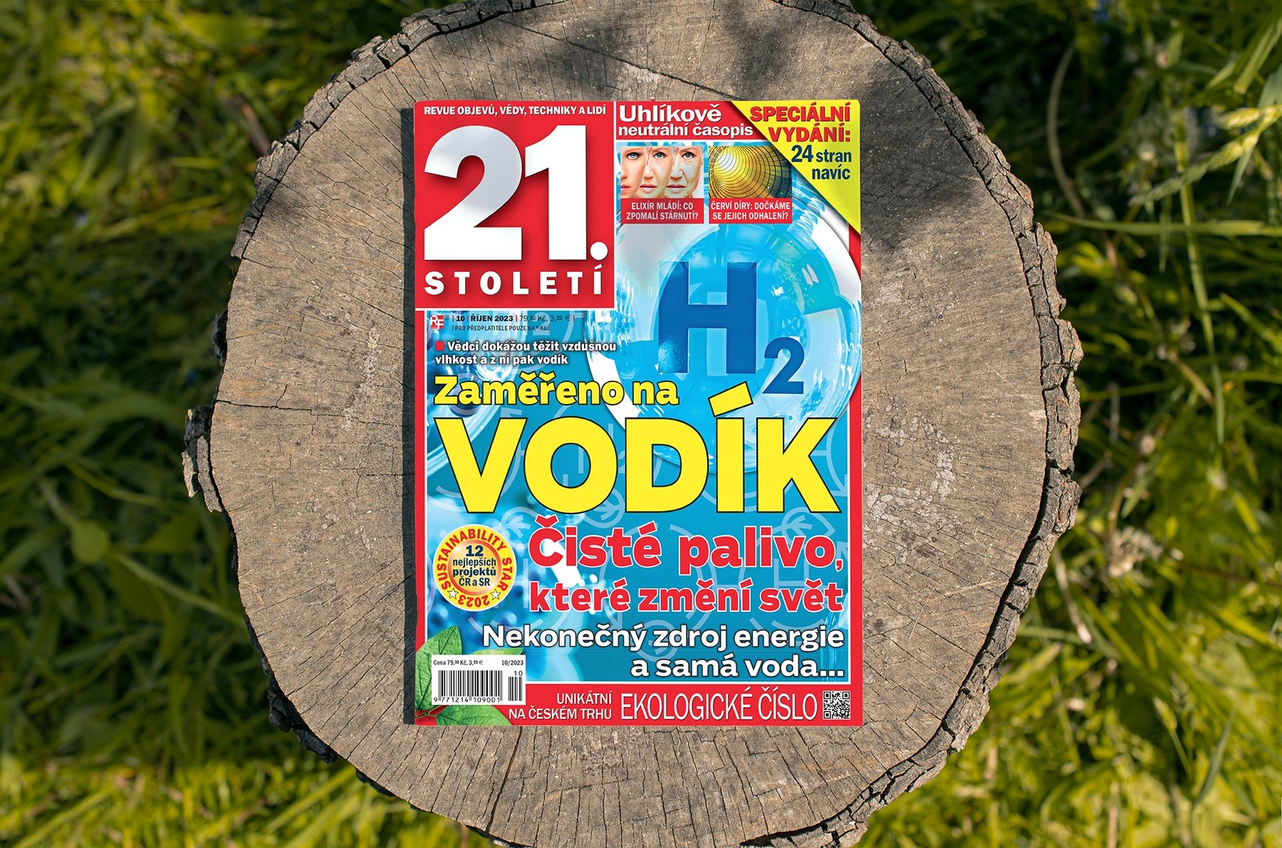 ČASOPIS 21. STOLETÍ VYDÁVÁ UŽ 3. UHLÍKOVĚ NEUTRÁLNÍ VYDÁNÍ