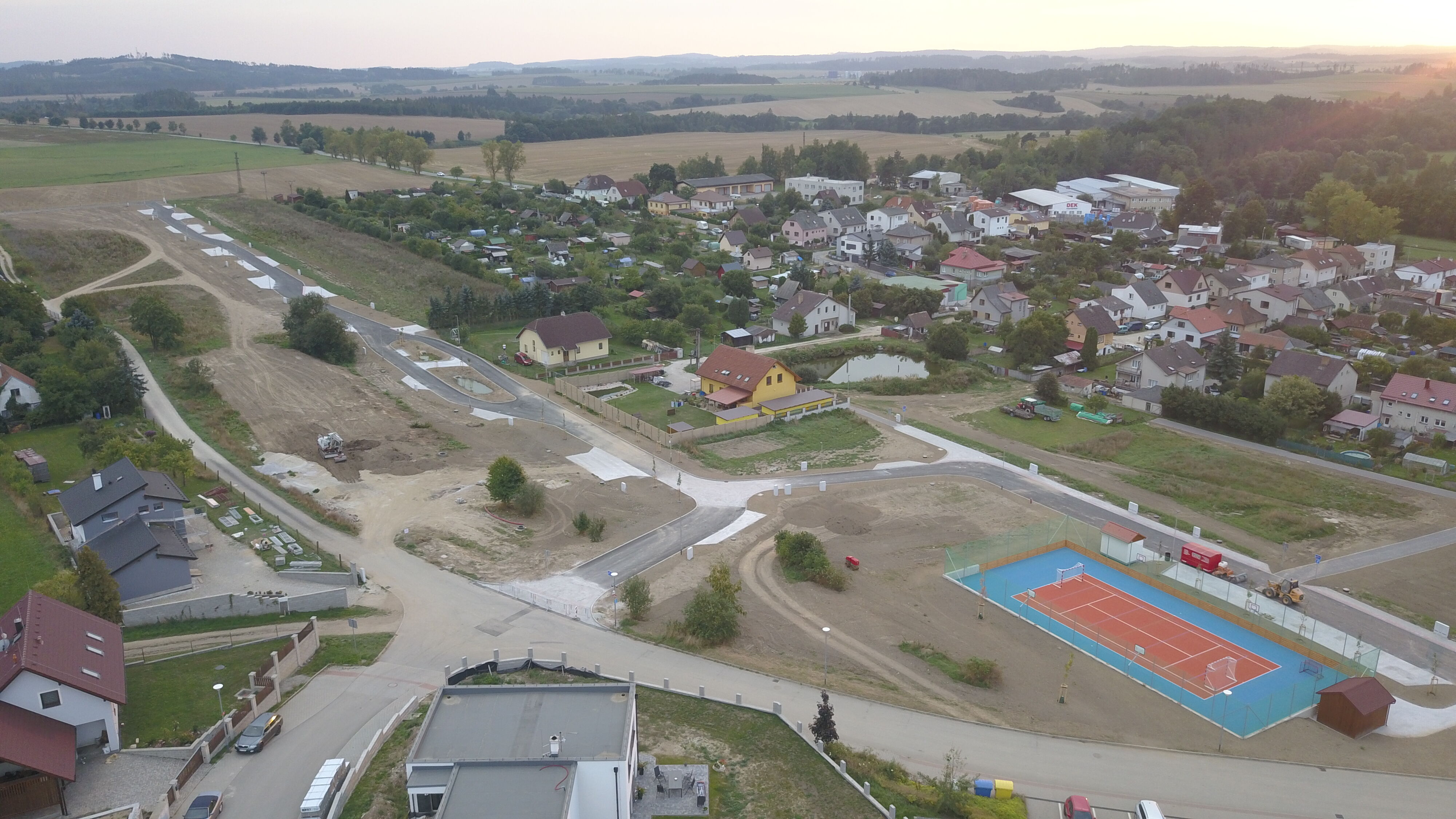 Dačice zahájily další prodej stavebních pozemků