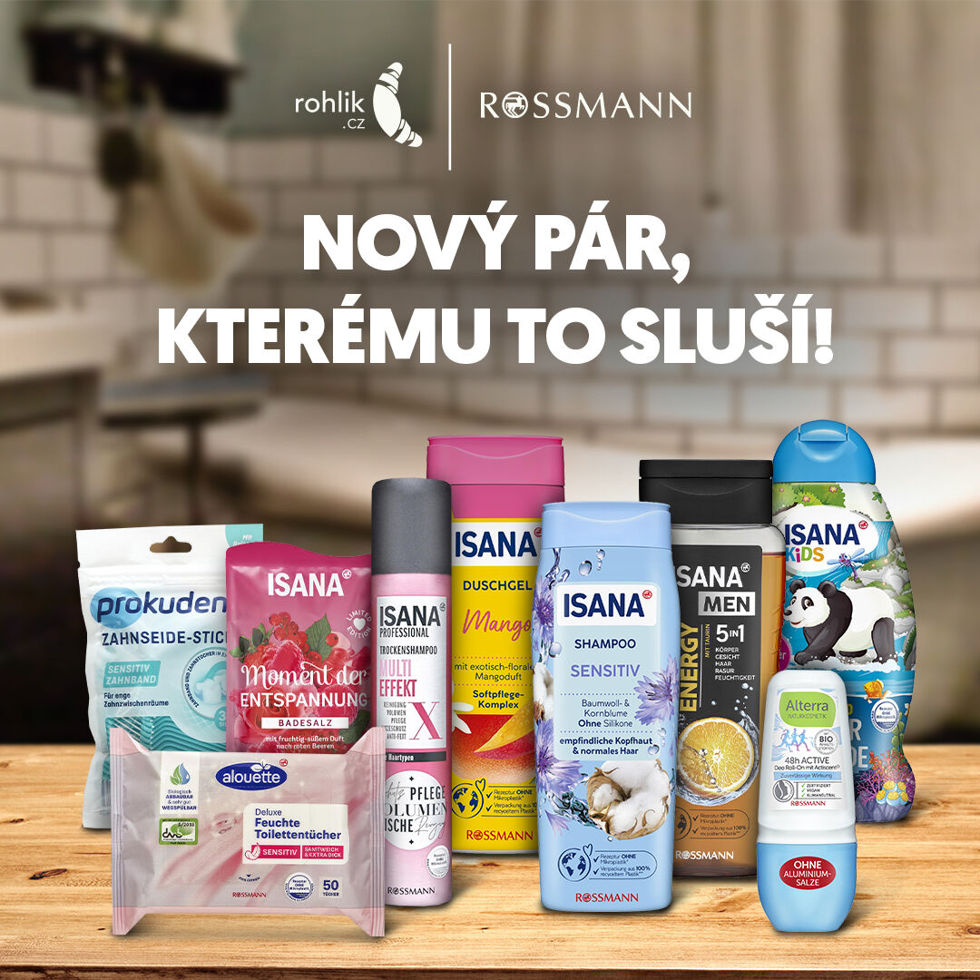 Rohlik.cz spojil síly s drogerií Rossmann. Kromě toho výrazně vylepšuje a rozšiřuje nabídku kosmetiky a drogistického zboží