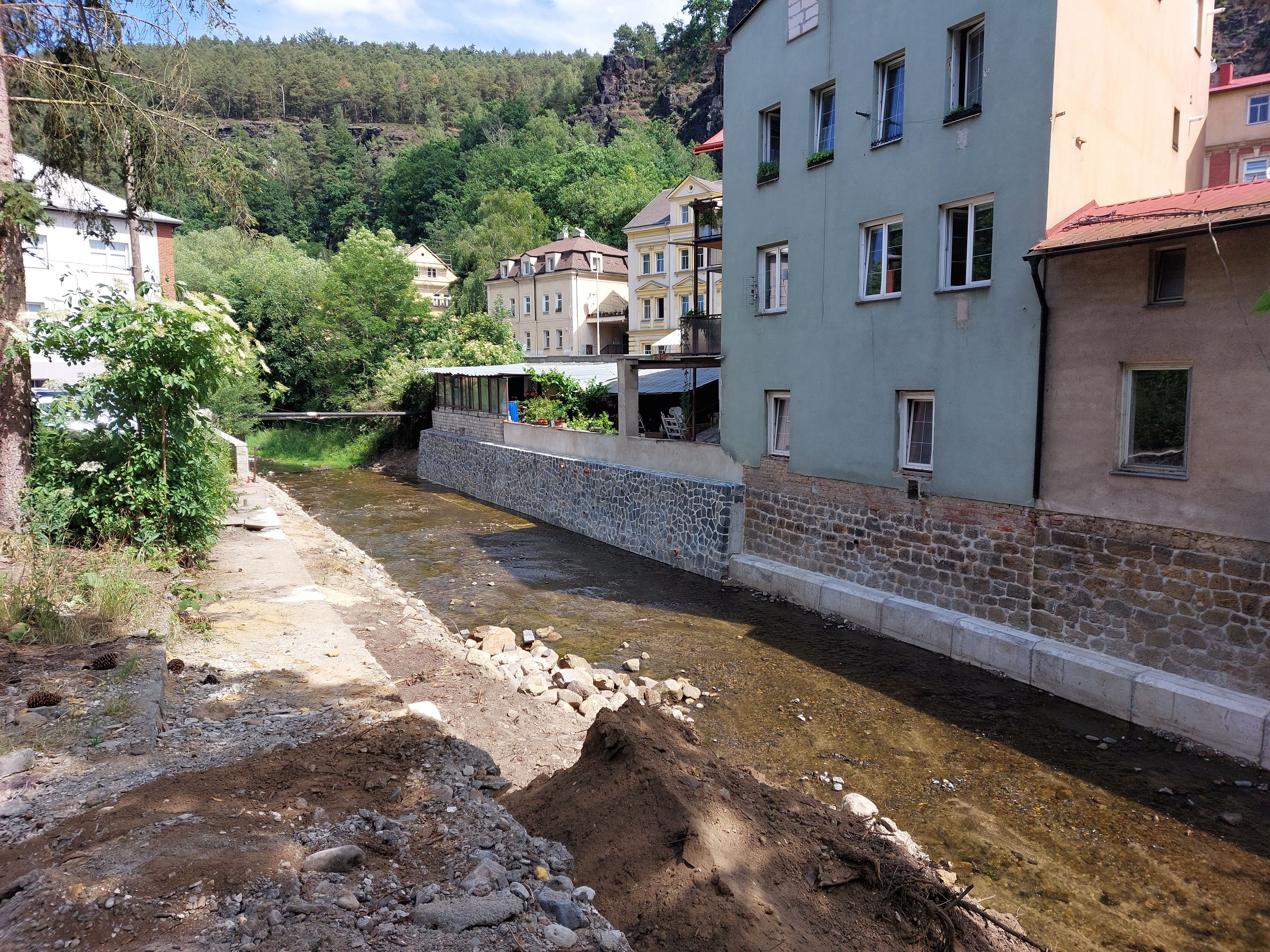Na Jílovském potoce na Děčínsku plánujeme opravit povodňové škody