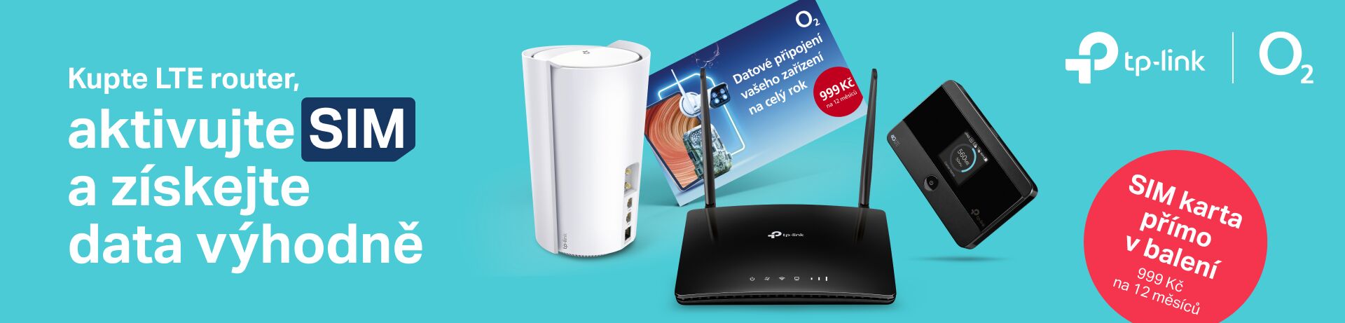 Připojte vaše TP-Link zařízení k datům na celý rok - Buďte online kdekoli a navíc výhodně