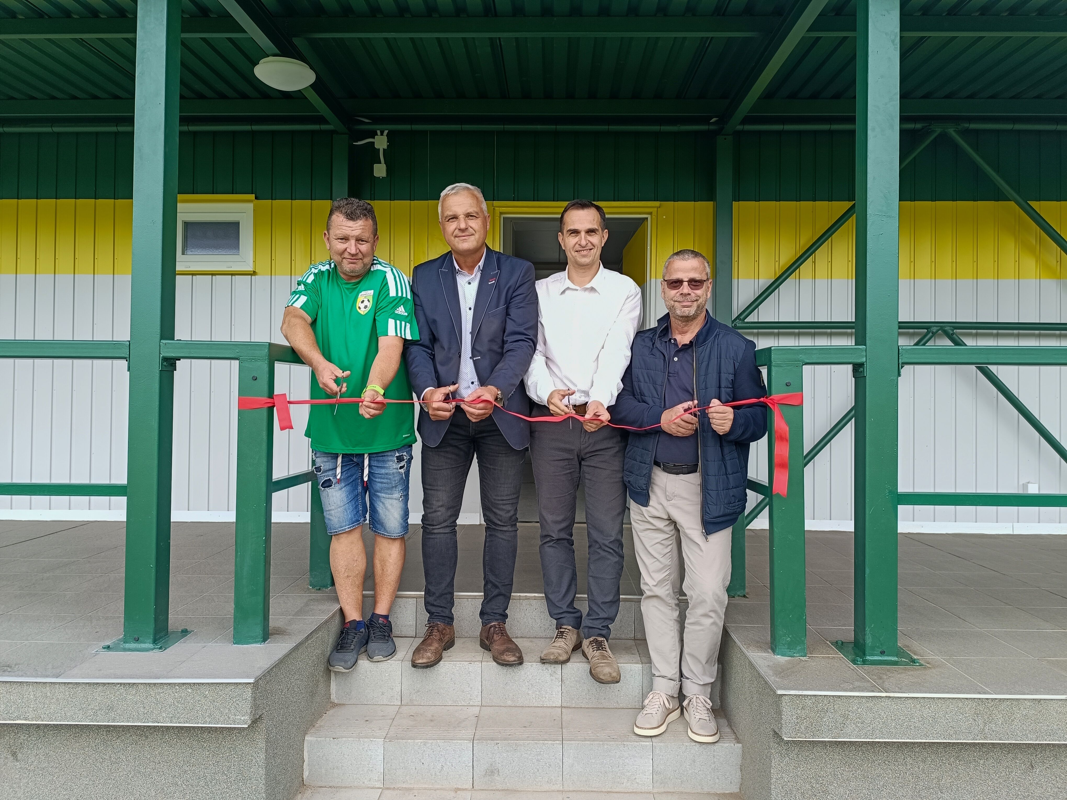 Fotbalisté TJ Sokol Drahelice mají nové zázemí