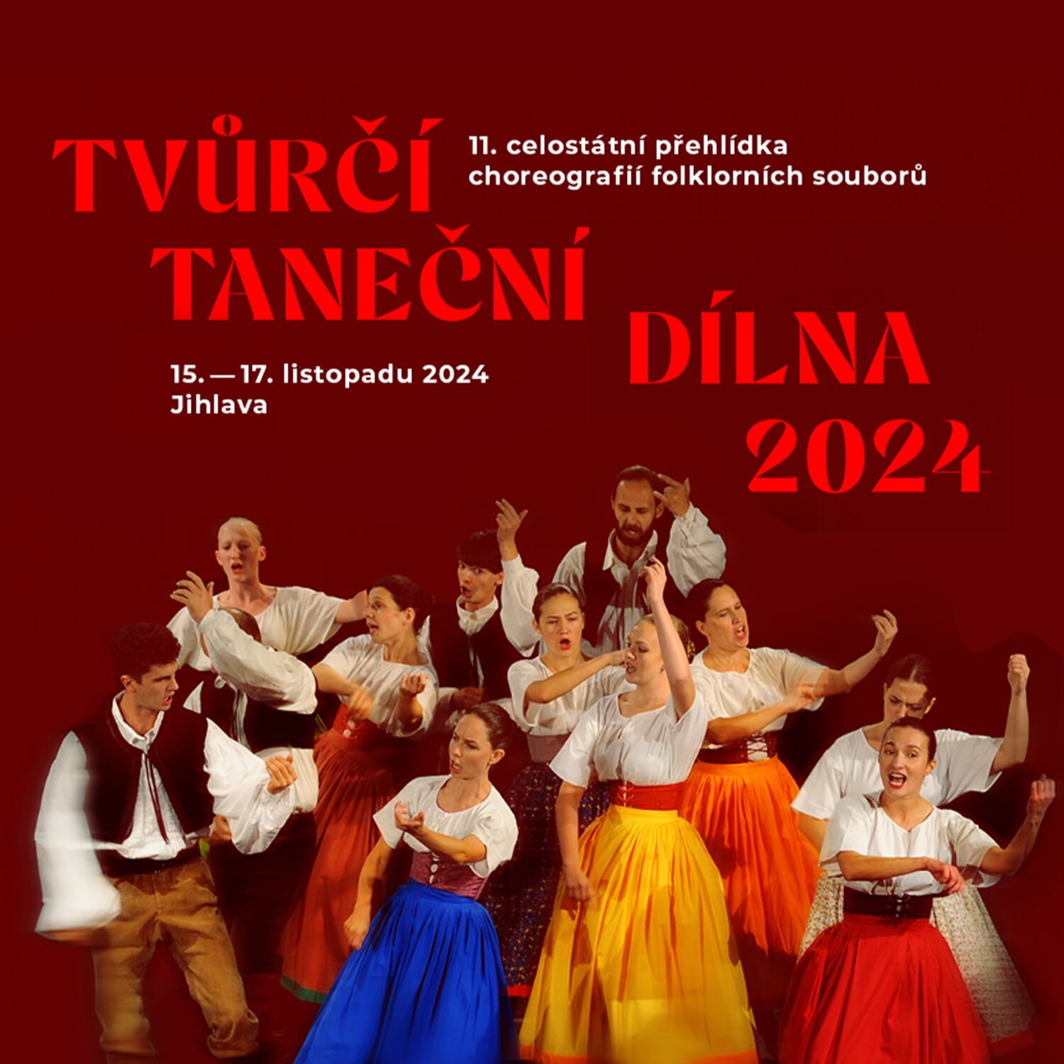 V Jihlavě proběhne Tvůrčí taneční dílna – 11. celostátní přehlídka choreografií folklorních souborů