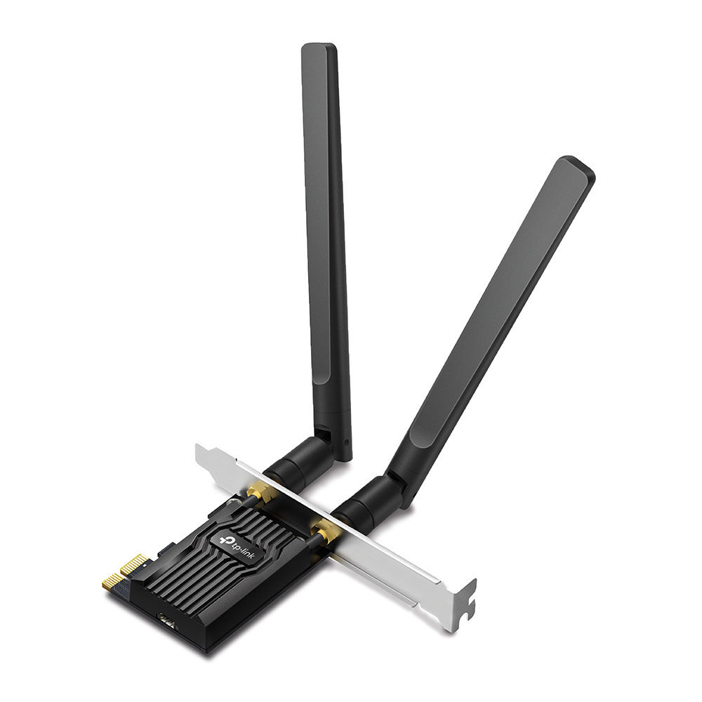TP-Link Archer TX20E: Nový PCIe adaptér s Wi-Fi 6 a Bluetooth 5.2 překonává gigabitovou bariéru