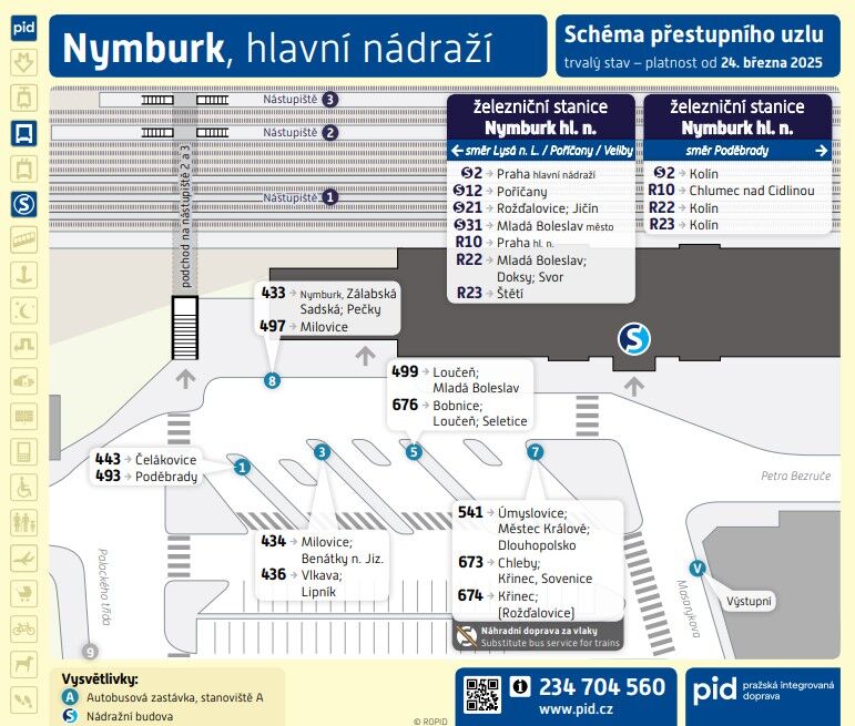 Zastávkové ostrůvky před železniční stanicí hlavního nádraží jsou opraveny dříve, než se plánovalo
