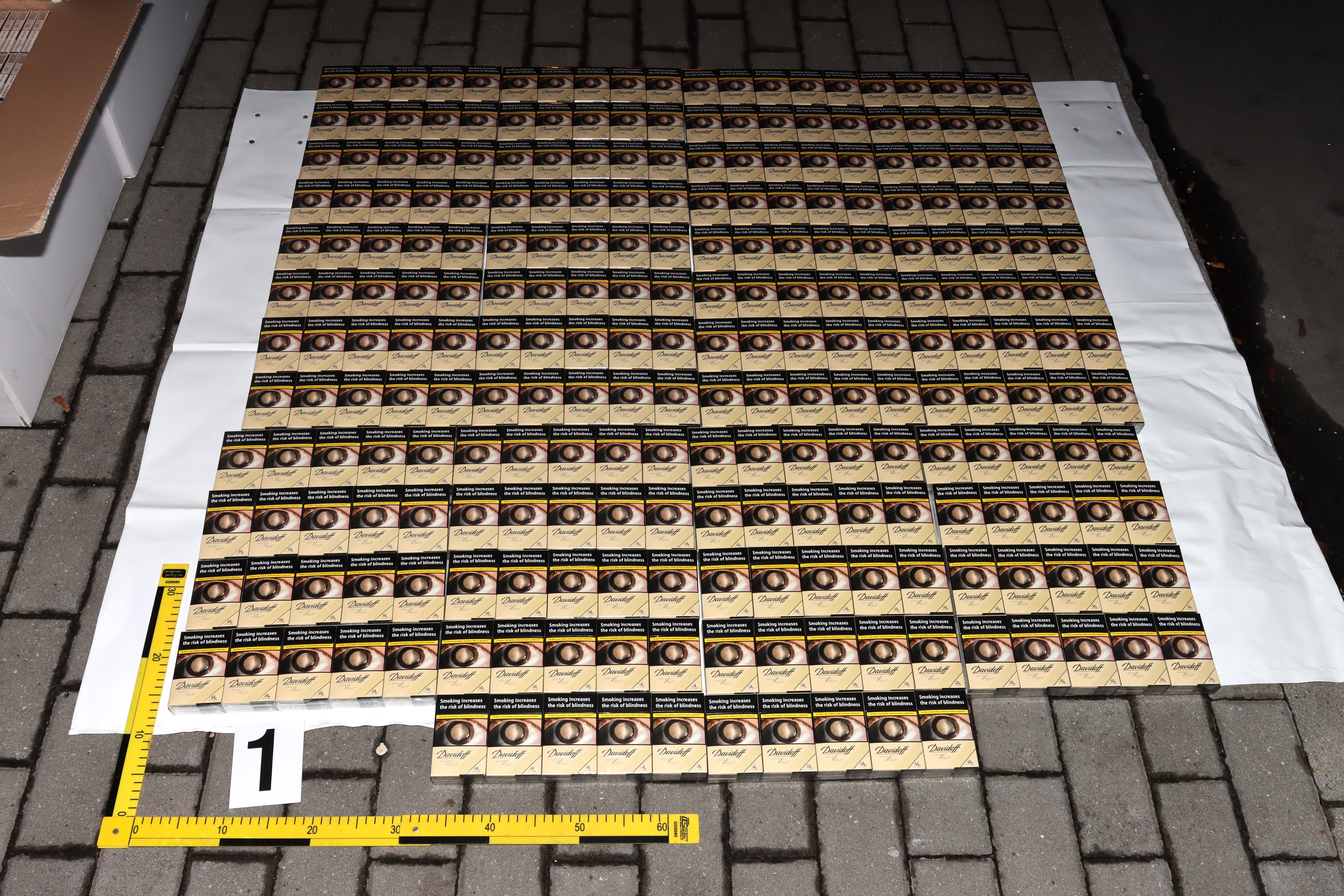 Cizinec pašoval 120 tisíc cigaret, celníci jej doprovodili do cely předběžného zadržení